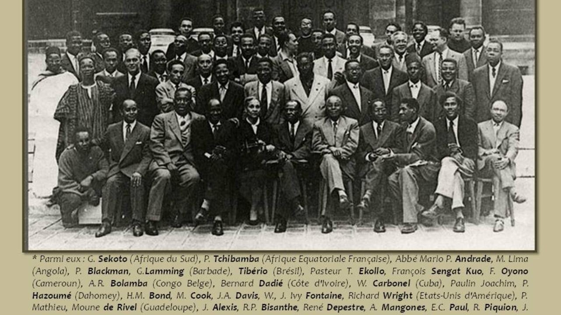 Il y a 70 ans, le premier Congrès des écrivains et artistes noirs s'ouvrait à la Sorbonne