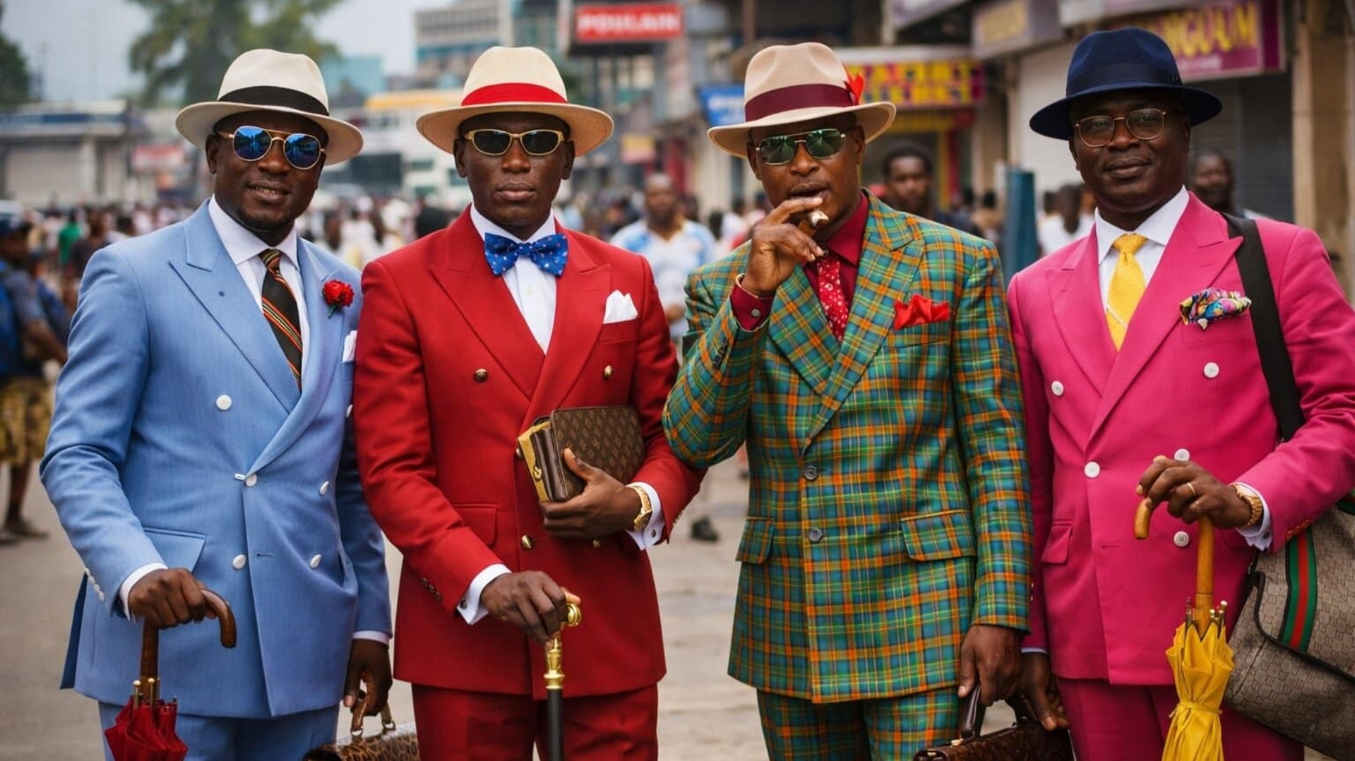 Congo : la Sape, une diplomatie du vêtement