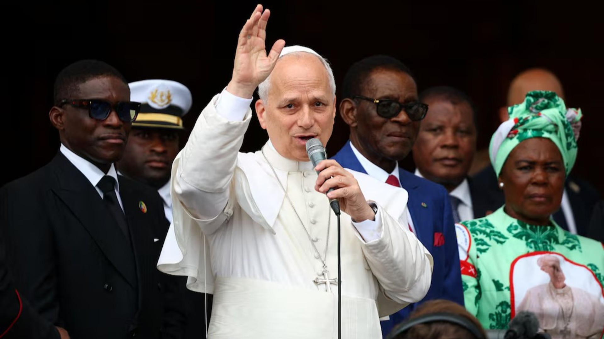 Guinée équatoriale : le pape Léon XIV fidèle au ton politique de son voyage en Afrique
