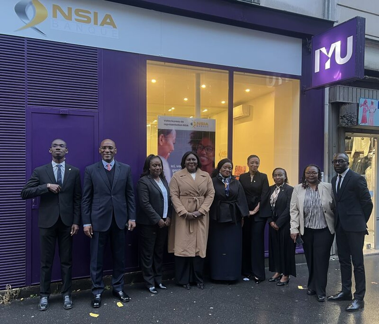 Début octobre 2026, des équipes de NSIA ont rencontré à Paris des membres de la direction d'IYU.&nbsp;