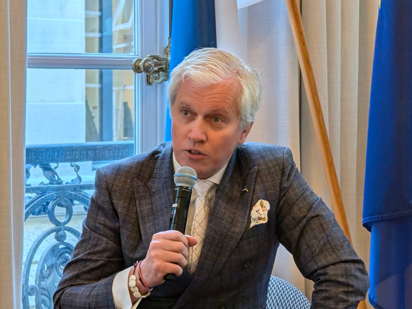 Ambassadue d'Estonie en France, Viljar Lubi a mis le doigt sur la nécessité d'approches différenciées dans un monde en pleine mutation sur tous les plans.&nbsp;&nbsp;
