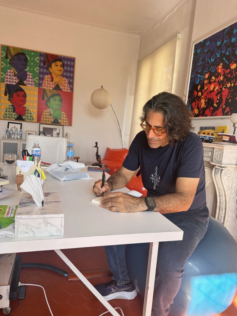 Samir Toumi dans son bureau -&nbsp;@SH6C